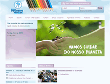 Tablet Screenshot of escolapequenoprincipe.com.br